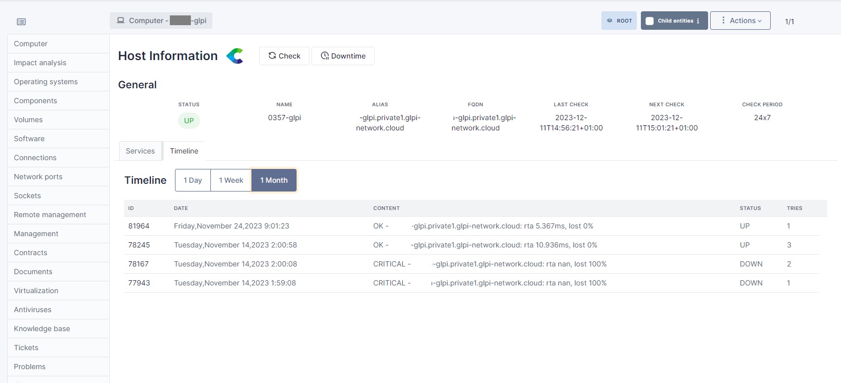 Centreon — GLPI plugins 文档